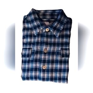 CK Plaid Flannel Button Down